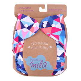 SIMED Mila Diaper panties with adjustable size and diaper, Triangles