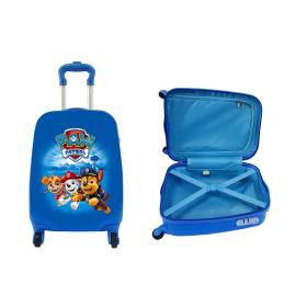 Nickelodeon Children's suitcase on wheels, large, Paw Patrol, blue, 3 years+