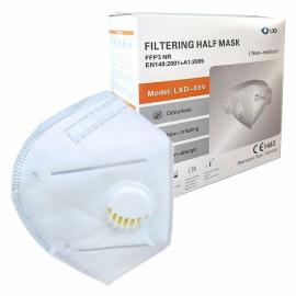 Babys FFP3 LXD-03V, Filtering five-layer half mask with valve, 1pc