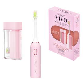VITAMMY VIVO Pink Sonic toothbrush with case, pink