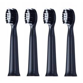 VITAMMY Harmony spare toothbrush handles 4 pcs, black