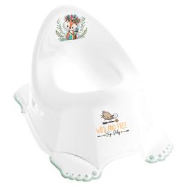 Tega Baby TEGA BABY Potty with the melody Little Fox, white/green