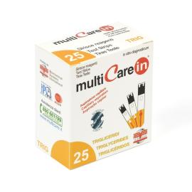 BSI MultiCareIn Prúžky na meranie triglyceridov, 25ks