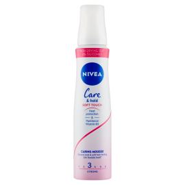 NIVEA Care &amp; Hold Soft Touch Penové tužidlo, 150 ml