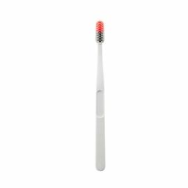 Jordan Clean Smile Toothbrush, white with orange, soft