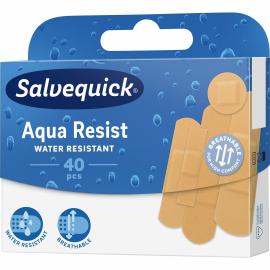 Salvequick Aqua Resist Waterproof plaster mix, 40 pcs