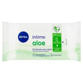 NIVEA Intimo Aloe Obrúsky pre intímnu hygienu, 15 ks