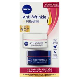 NIVEA Firming day and night anti-wrinkle cream 45+, 2 x 50 ml