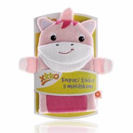 XKKO Bathing Glove with Puppet - Unicorn