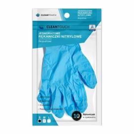 Babys CLEANTOUCH Powder-free nitrile gloves, size L, 10 pcs