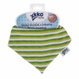 XKKO - Slintáčik Organic Old Times Green Stripes