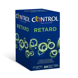 CONTROL RETARD Kondómy pre oneskorenú ejakuláciu, 24ks