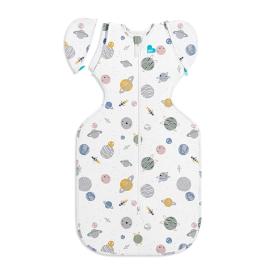 Love To Dream Swaddle UP50/50, sleeping bag, size M, planets, 2 PHASE, 3-6m, 6-8,5kg