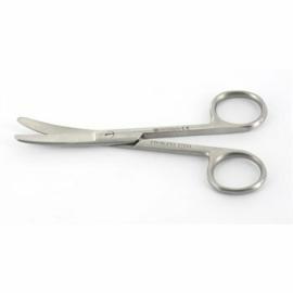 GIMA Surgical scissors with a blunt tip, 14,5 cm