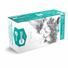 Babys SENSE Powder latex gloves - non-medical, size M, 100 pcs