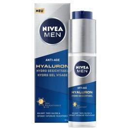 NIVEA Men Hyaluron Osviežujúci pleťový gél,  50 ml