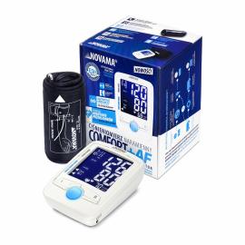 NOVAMA COMFORT + AF, Arm sphygmomanometer with detection of atrial fibrillation AF and IHB + adapter