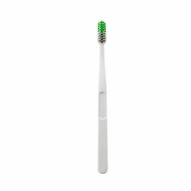 Jordan Clean Smile Toothbrush, white with green, medium