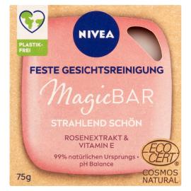 NIVEA Magic Bar Cleansing facial soap for radiant skin, 75 g