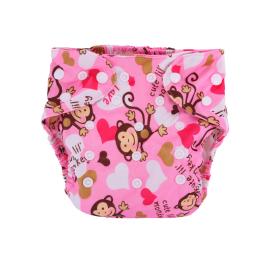SIMED Mila Diaper pants with adjustable size, monkey