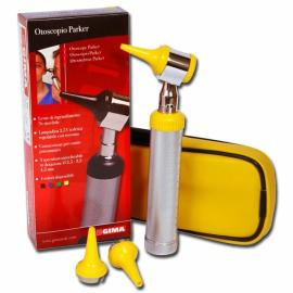 GIMA PARKER Otoscope for ENT diagnostics, yellow