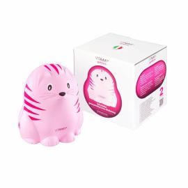 VITAMMY GATTINO A1503 Children's inhaler in the shape of a cheerful kitten, pink