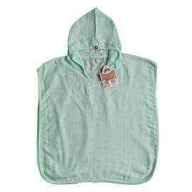 XKKO BMB Colors Bamboo poncho, mint, large. 1, 1-2 years