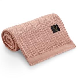 YOSOY CLOVER Children's blanket made of 100% bamboo, 100x80 cm, Light Pink