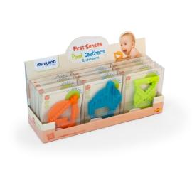 Miniland Colorful teethers, 6m+, 12 pcs