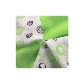 XKKO Bamboo napkins 30x30 B&S Lime MIX (9 pcs)