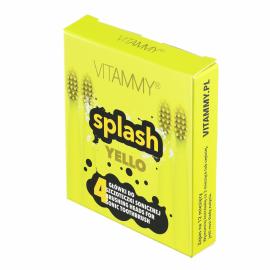 VITAMMY SPLASH, Spare handles for SPLASH toothbrushes, yellow/yellow/, 4 pcs