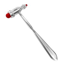 MDF TROMNER 555, Neurological hammer, silver/red