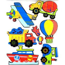 Marko Wall decoration, Vehicles, ships, planes