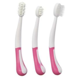 Dreambaby Toothbrushes - pink 3 pcs.