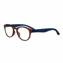 Visiomed France Delhi, Prescription Reading Glasses, +1,5, Brown/Purple