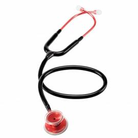MDF 747XP DELUXE DUAL HEAD Stethoscope for internal medicine, red black