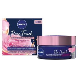 NIVEA Nivea® Rose Touch nočný krém proti vráskam. 50 ml