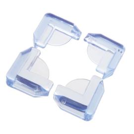 Dreambaby Silicone corner protection, 4 pcs, transparent