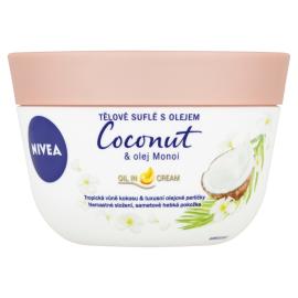 NIVEA Coconut &amp; Manoi Oil, Telové suflé kokos &amp; olej monoi, 200 ml