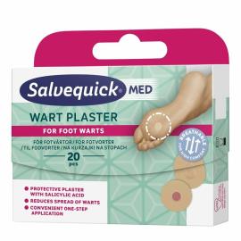 Salvequick MED Wart Plaster for warts, 20 pcs