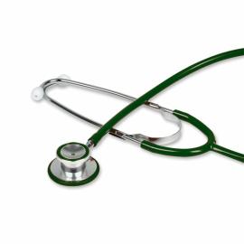 GIMA TRAD DOUBLE HEAD, Stethoscope for internal medicine, green