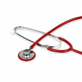 GIMA TRAD SINGLE HEAD STETHOSCOPE, Single head stethoscope, red