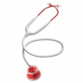 MDF 747XP DELUXE DUAL HEAD Stethoscope for internal medicine, red white