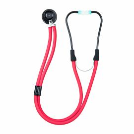 DR.FAMULUS DR 410D Stetoskop novej generácie, obojstranný, dvojkanálový, červený
