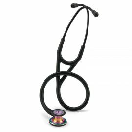 Littmann 3M Littmann Cardiology IV 6165 Rainbow Finish, cardiology stethoscope, black