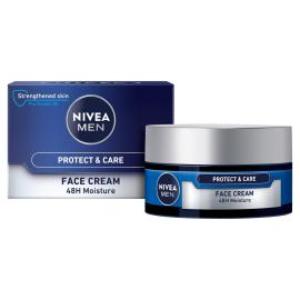 NIVEA Men Protect & Care 48h moisturizing skin cream, 50 ml