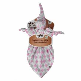 XKKO Bamboo pet - Scandinavian Baby Pink Cross