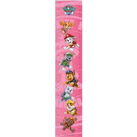 Nickelodeon Wall-mounted growth meter, Paw Patrol, pink