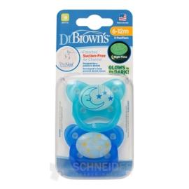 Dr.BROWN´S CUMLÍK PreVent ORTODONT SVIETIACI