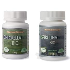 CHLORELLA Extra BIO + SPIRULINA Extra BIO